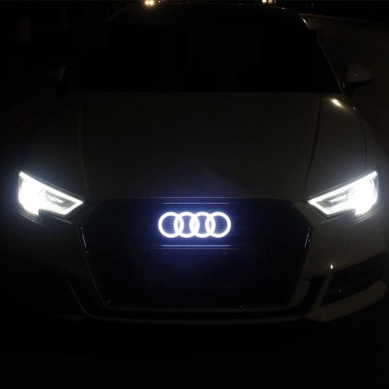 Illuminated Audi rings - front grill