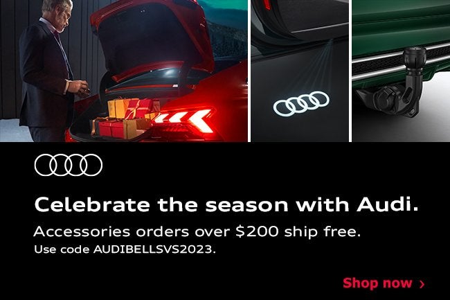 Get Free Shipping on Audi Genuine Accessories